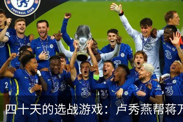 四十天的选战游戏：卢秀燕帮蒋万安、国民党全押2028！